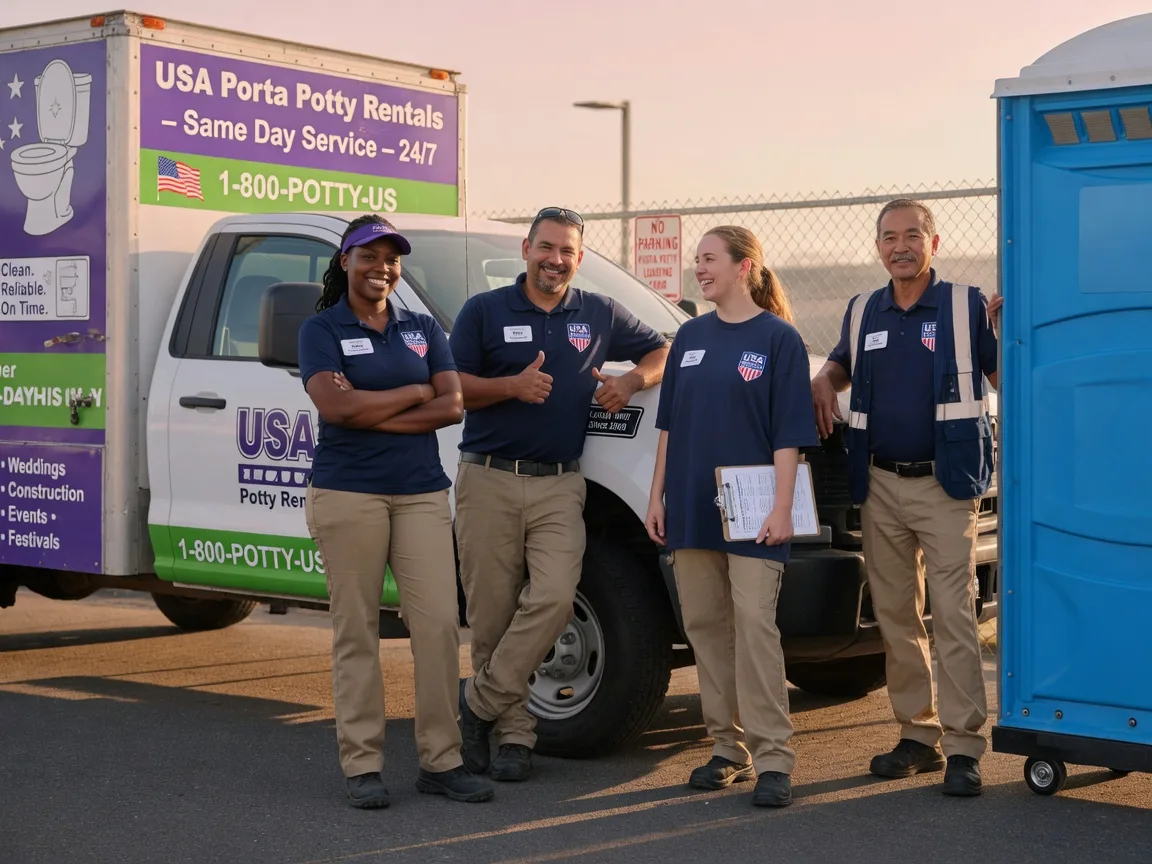 Porta Potty Rental company in Woodville, TX